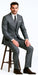 Daniel Craig Suit Mens Daniel Craig James Bond Grey 2 Button Notch Lapel Suit + Matching Shirt and tie package - Brand New Quality Suit