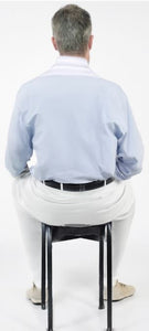 White Single Pleat Dress Pants