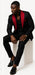 Red Prom Tuxedo - Wedding Suit - Groom Tuxedo Suit