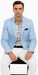 Linen Blazer - Light Blue Linen Sportcoat