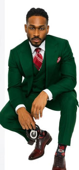 Men'S Hunter Green Traditional Steve Harvery Style