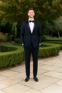 Western Suit - Trajes Para Hombres - Cowboy Formal Attire - Trajes De Novio - Slim Fit Western Navy