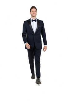 Western Suit - Trajes Para Hombres - Cowboy Formal Attire - Trajes De Novio - Slim Fit Western Navy