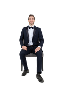 Western Suit - Trajes Para Hombres - Cowboy Formal Attire - Trajes De Novio - Slim Fit Western Navy