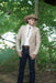Western Tan Tuxedo Dinner Jacket - Light Khaki Beige Color