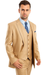 Cheap Plus Size Mens Wheat Suit For Big Men Online - Big and Tall Sizes