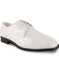 Men's Oxford Formal Tuxedo White Patent for Men's Prom Shoe & Wedding Lace Up Dress Oxford For Men Perfect for Wedding - Men's Shiny Tuxedo Shoe