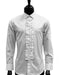 Men'S Classic White Ruffled Dress 100% Cotton Casual Trendy Tuxedo Shirt