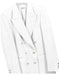 White, Six Button Double Breasted Suits Blazer Jacket Coat