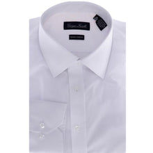 Affordable Clearance Cheap Mens Dress Shirt Sale Online Trendy - Slim-Fit Solid White Men's Dress Shirt