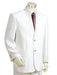 Men'S Two Button Suits White