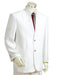 Men'S Two Button Suits White