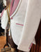 White and Rose Gold Tuxedo Suit - Wedding Groom Vested Suit
