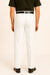 White Wide Leg Dress Pants Pleated Baggy Dress Trousers Unhemmed Unfinished Bottom - Cheap Priced Dress Slacks For Men On Sale