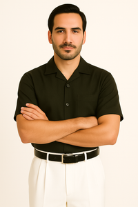 White Wide Leg Dress Pants Pleated Baggy Dress Trousers Unhemmed Unfinished Bottom - Cheap Priced Dress Slacks For Men On Sale