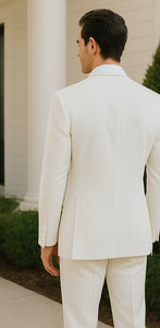 $500 Reg price Gorgio  White or Ivory Jacket with Shawl Lapel 1 button on sale online deal Fashion Tuxedo For Men