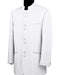 Lucci White 8 Button Banded Collar Fashion Suit