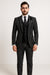 1920s Style Suit - Gangster Suit - Pinstripe Suit - Double Breasted Suits - Black and White Pinstripe