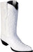 J Toe Cowboy Boots - J Toe Western Boots - Original Brown Caiman (Gator) Tail LeatherJ-Toe Boot