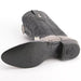 Los Altos Black & White Boots Genuine Python Skin