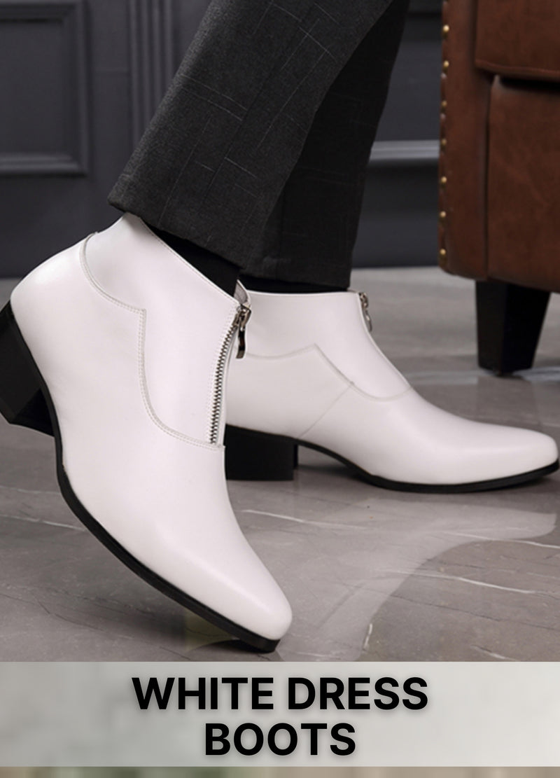 White Dress Boots