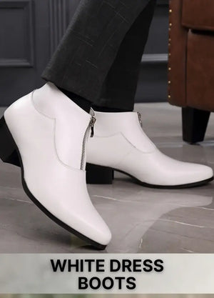 White Dress Boots
