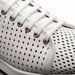 Mens Exotic Sneakers - Alligator Sneakers By Brand in Color White