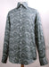 Mens Paisley Shirts - Club Fashion Dress Shirt Spread Collar in  Color White and Black
