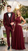 Men’s Burgundy Wine Tuxedo Suit with Black Peak Lapel, Jacket and Pants Formal Dinner Suit