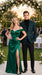 Men’s Green Tartan Plaid Dinner Jacket with Notch Lapel, Formal Sportcoat Blazer