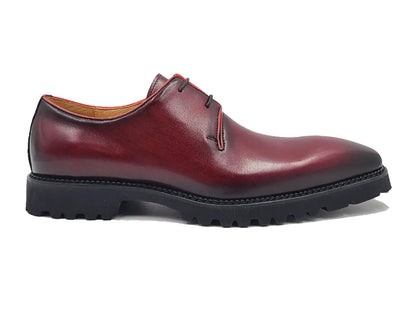 Carrucci Whole Cut Derby With Lug Sole