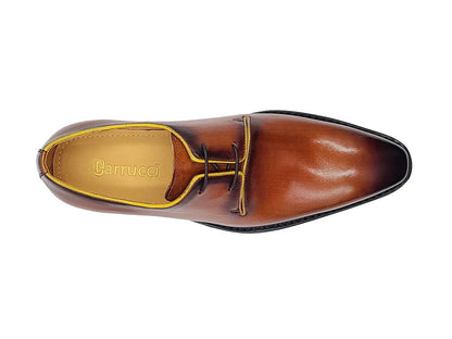 Carrucci Whole Cut Derby With Lug Sole