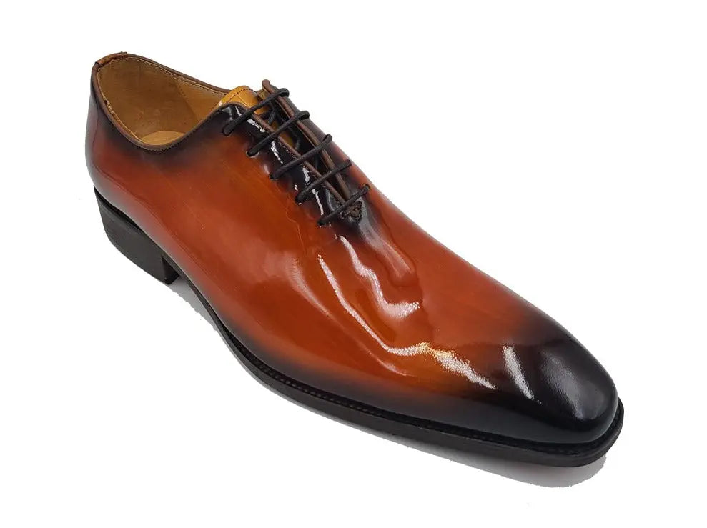 Carrucci Wholecut Patent Leather Oxford