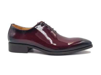 Carrucci Wholecut Patent Leather Oxford