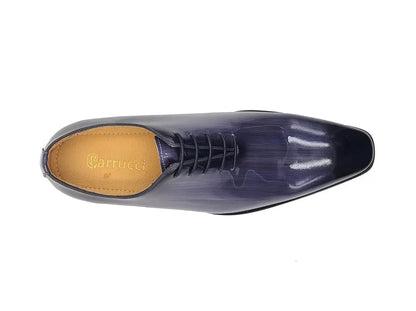 Carrucci Wholecut Patent Leather Oxford