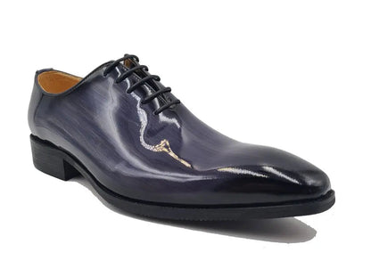 Carrucci Wholecut Patent Leather Oxford
