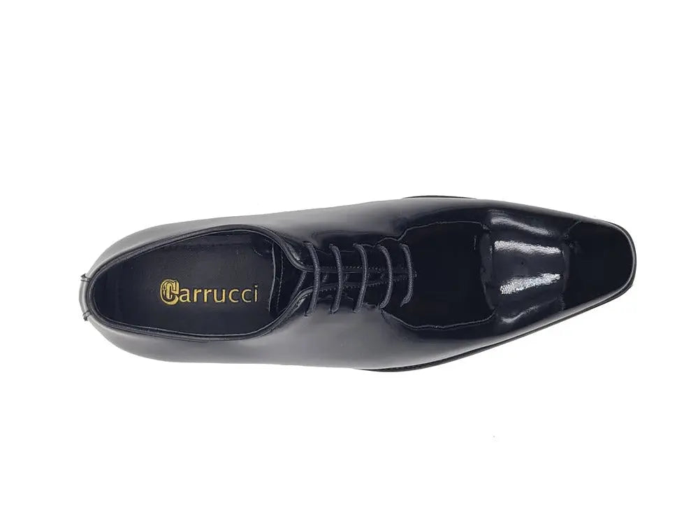 Carrucci Wholecut Patent Leather Oxford