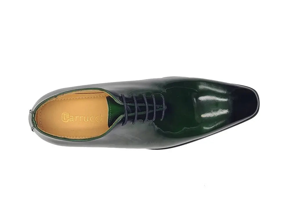 Carrucci Wholecut Patent Leather Oxford