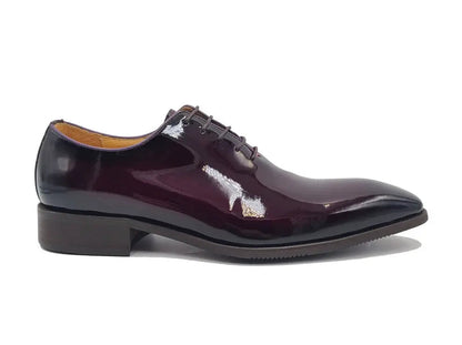 Carrucci Wholecut Patent Leather Oxford