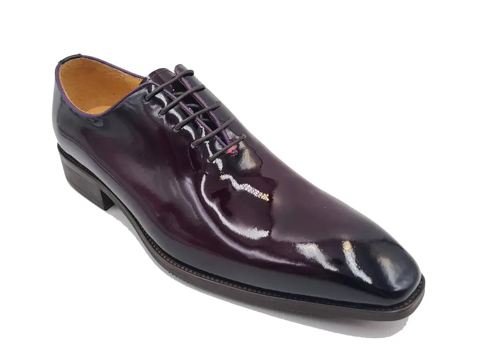 Carrucci Wholecut Patent Leather Oxford