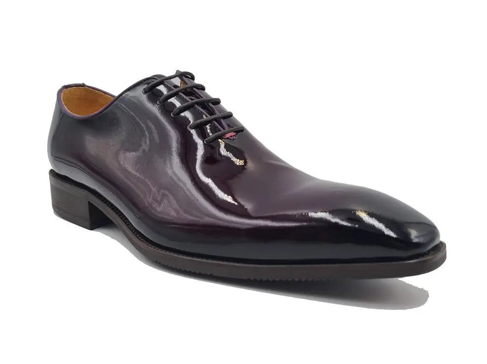 Carrucci Wholecut Patent Leather Oxford