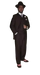 Wide Leg Pleated Pants Pants - 100% Wool Suit - Double Breasted Vest Peak Lapel - Classic Fit Suit - Vested Suit - Dark Brown