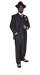 Wide Leg Pleated Pants Pants - 100% Wool Suit - Double Breasted Vest Peak Lapel - Classic Fit Suit - Vested Suit - Dark Grey