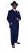 Wide Leg Pleated Pants Pants - 100% Wool Suit - Double Breasted Vest Peak Lapel - Classic Fit Suit - Vested Suit - Navy