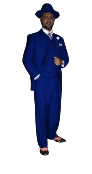 Wide Leg Pleated Pants Pants - 100% Wool Suit - Double Breasted Vest Peak Lapel - Classic Fit Suit - Vested Suit - Royal