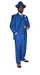 Wide Leg Pleated Pants Pants - 100% Wool Suit - Double Breasted Vest Peak Lapel - Classic Fit Suit - Vested Suit - Sapphire