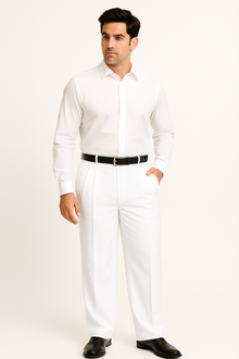 long rise big leg slacks Men's Fashion Wide Leg Pant  unhemmed unfinished bottom