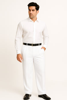 long rise big leg slacks Men's Fashion Wide Leg Pant  unhemmed unfinished bottom