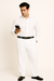 long rise big leg slacks Men's Fashion Wide Leg Pant  unhemmed unfinished bottom