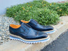 Carrucci Wing-tip Blucher style Oxford with ligtweight sole